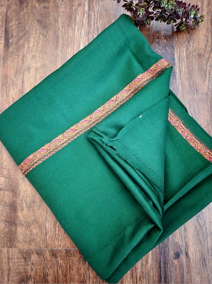 Forest Green Woolen Shawl