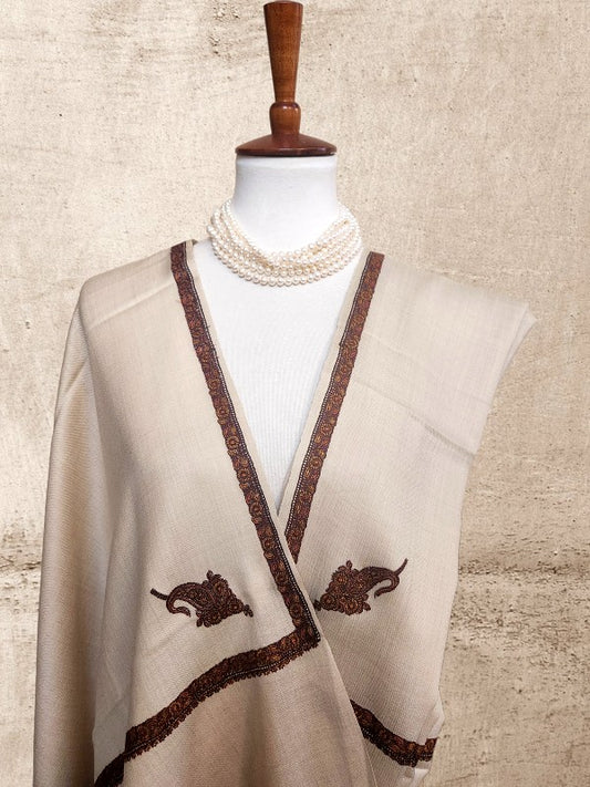 Porcelain Woolen Shawl