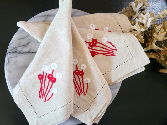 Napkins - Poppy